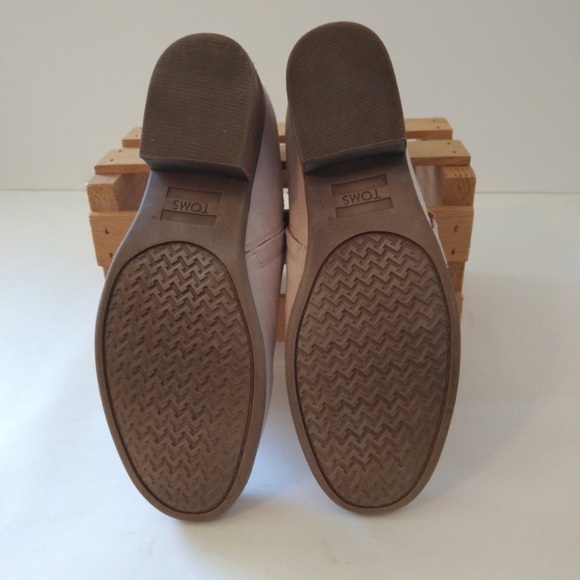 Toms Shaye Suede Bootie Light Pink 7 - Picture 3 of 5